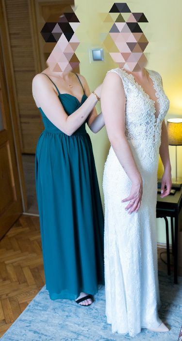 Suknia ślubna Syrenka koronka