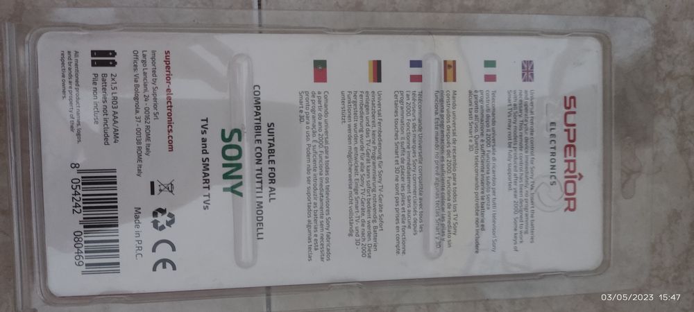 Selling Universal Remote Control for Sony TVs64284536643458121