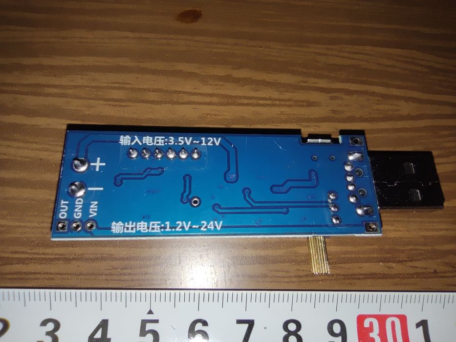 USB Лабораторный блок питания DC-DC (Step Up/Down) 1.2V-24V