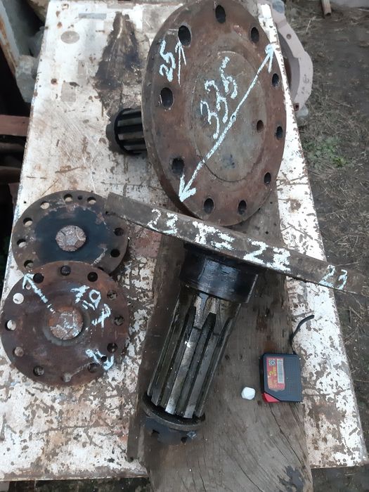 Шестерні вали для виготовлення саморобки