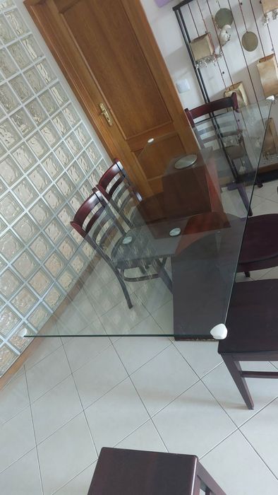 2 mesas de Sala de Vidro