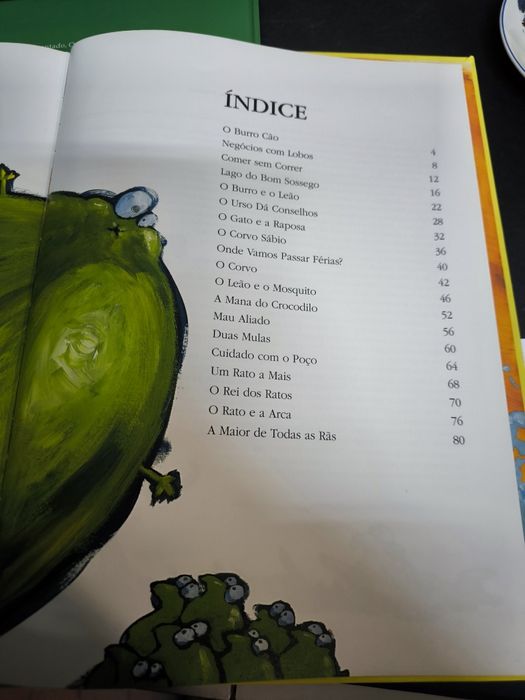 Livro Fábulas Fabulosas - António Torrado