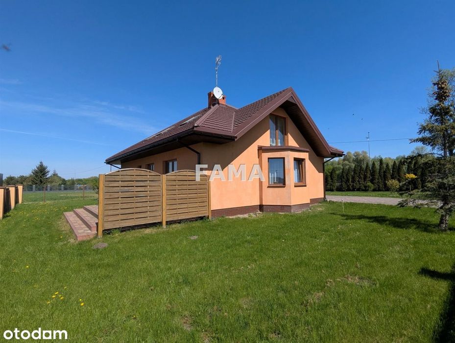 Dom wolnostojący 164 m2, działka 965 m2, Fabianki
