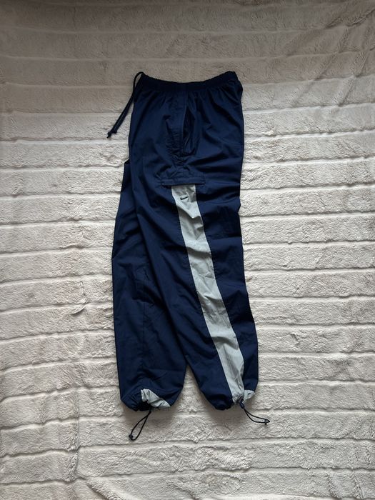 NIKE (M) Vintage Y2K Track Pants Drill чоловічі спортивні штани на утя