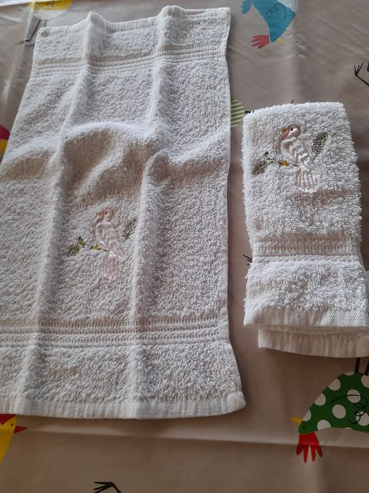 Conjunto  toalhas  banho