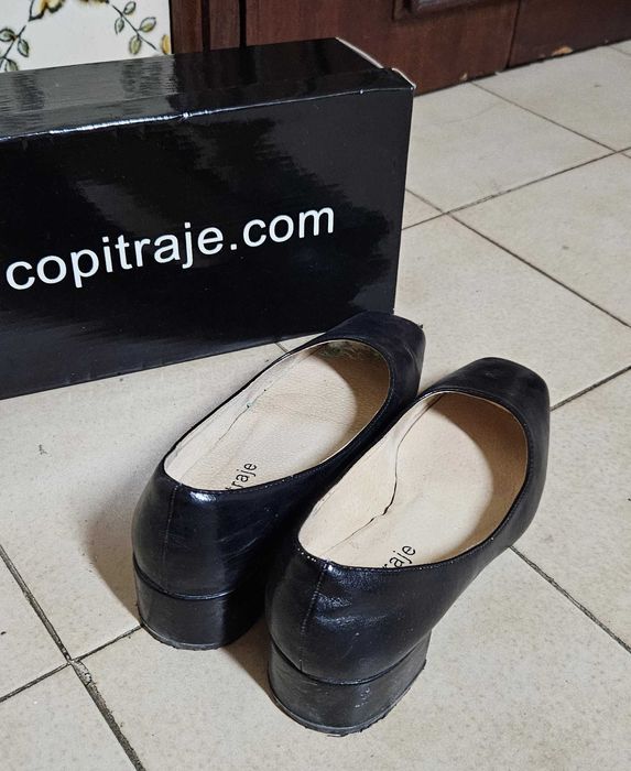 Sapatos de traje académico Copietraje
