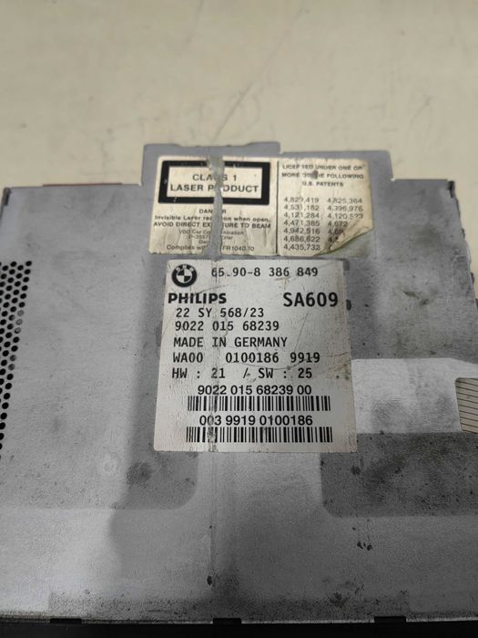Módulo/leitor de navegação do GPS BMW 3/5/7/X5 E46/E38/E39 8386.346