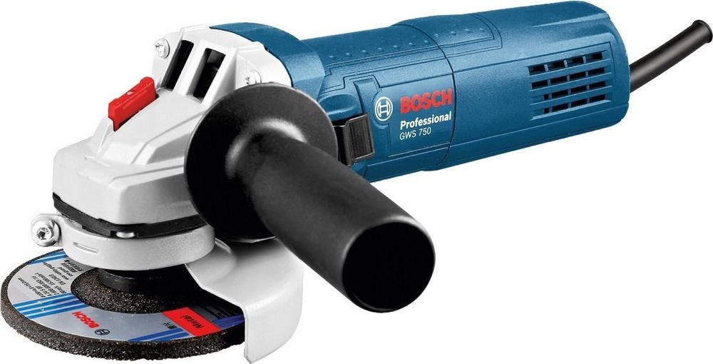 BOSCH Кутова шліфмашинка GWS 750, 750W, диск 125 мм, 11. 000 об/хв