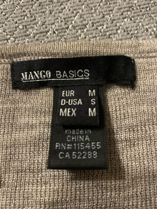 Dzianinowa kamizelka Mango  M