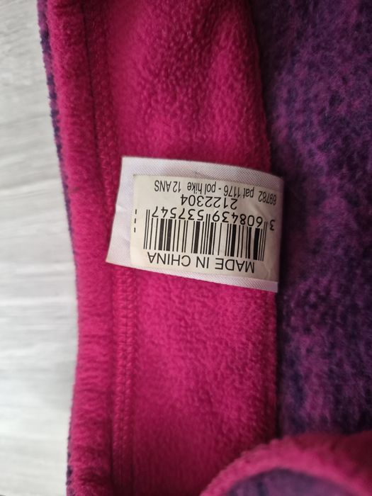 Bluza polarowa decathlon