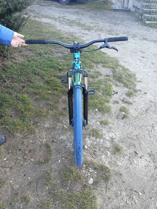 Rower Dirt turkusowy