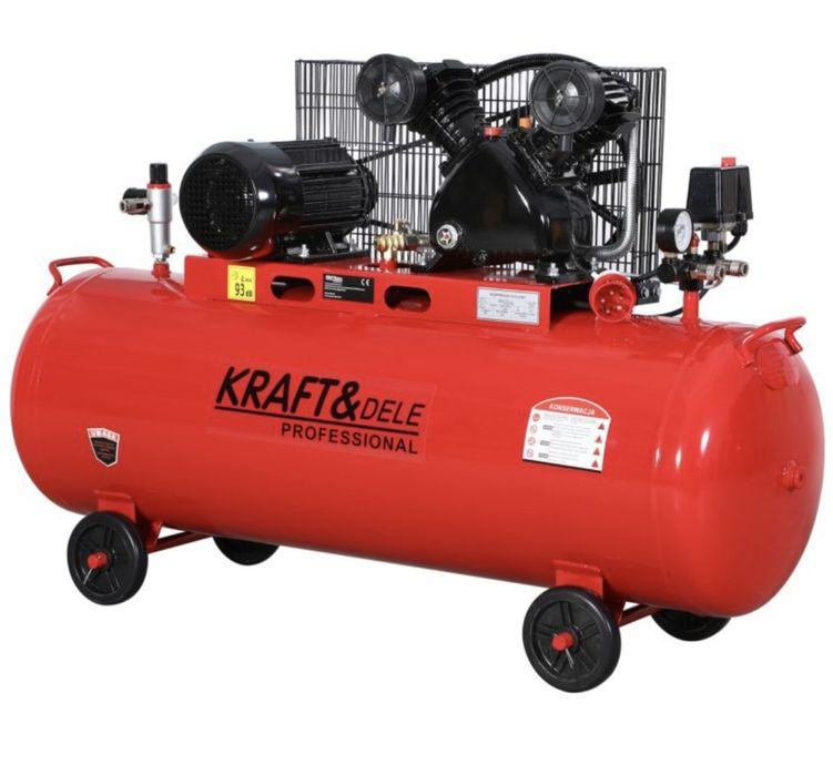 Kompresor 200l 2tłoki +separator