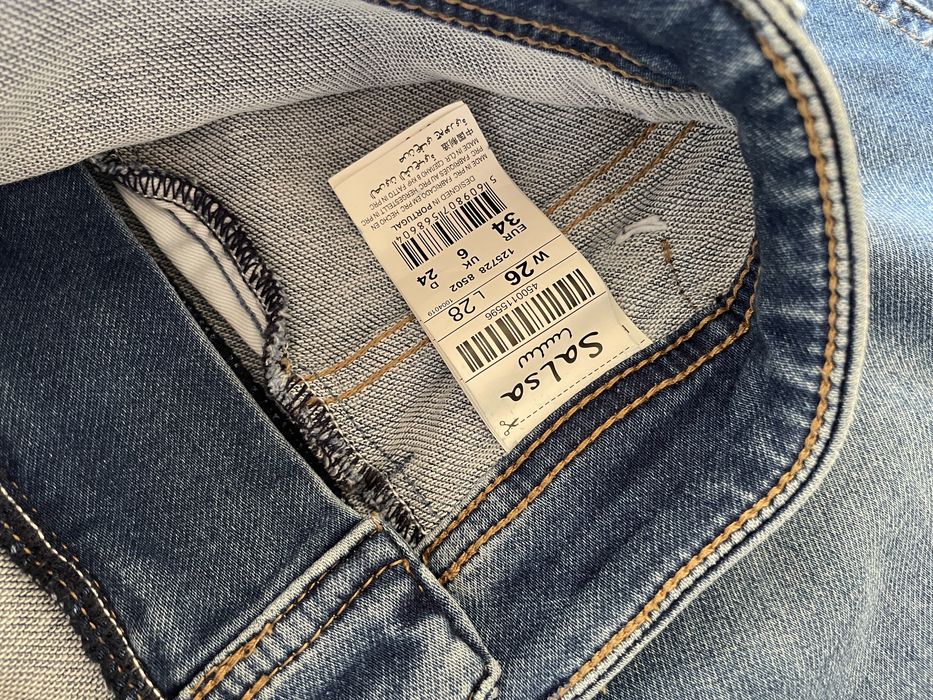 Calças Salsa cintura alta