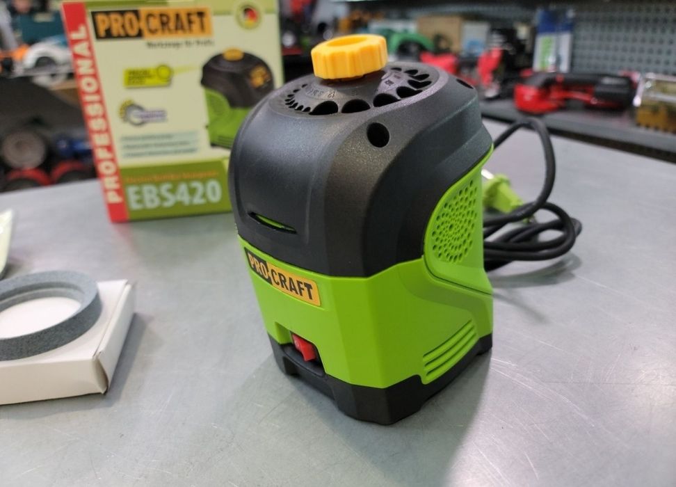 Станок для заточки сверл 3-12мм ProCraft EBS420 +Диск Гарантия 12мес