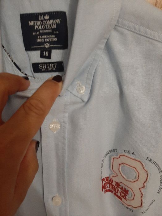 Camisa Metro Company Polo Team - 16 anos