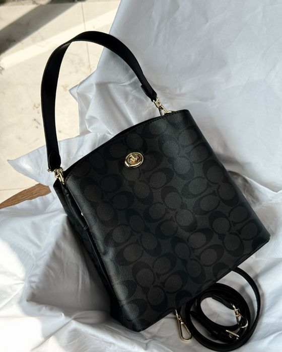 Стильна сумочка tote bag Coach в 4 кольорах