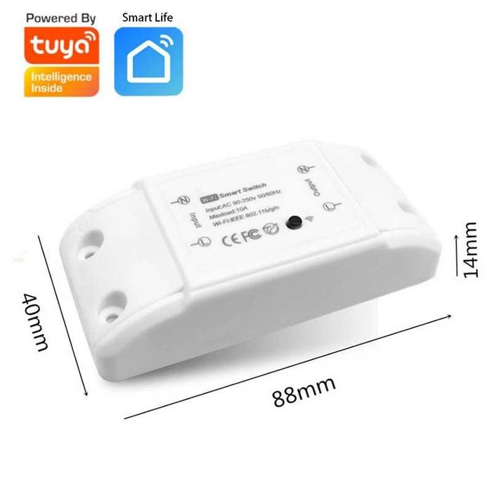 Interruptor Inteligente Smart Switch WiFi Tuya Smart / Smart Life