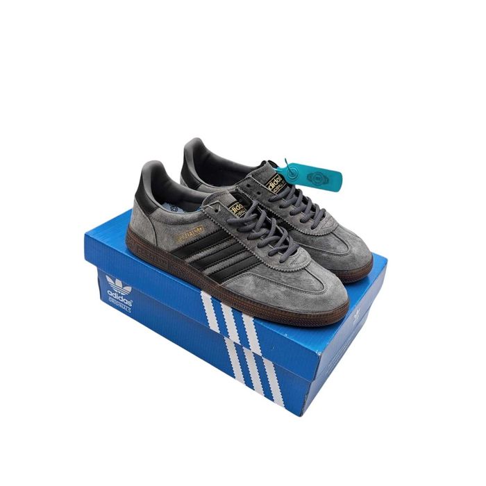 Чоловічі Кросівки кеди Adidas Spezial сірі