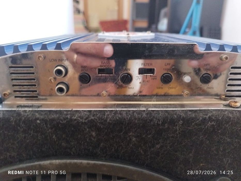 Amplificador auto Sony e Signat