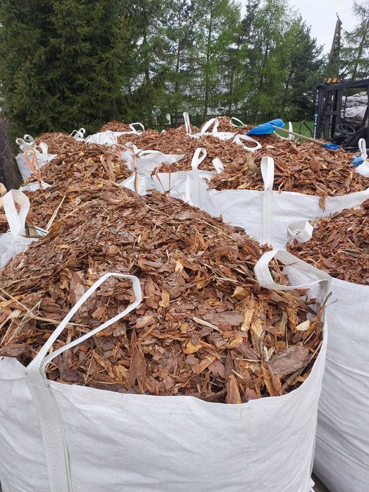 Kora sosnowa do ściółkowania big-bag worek