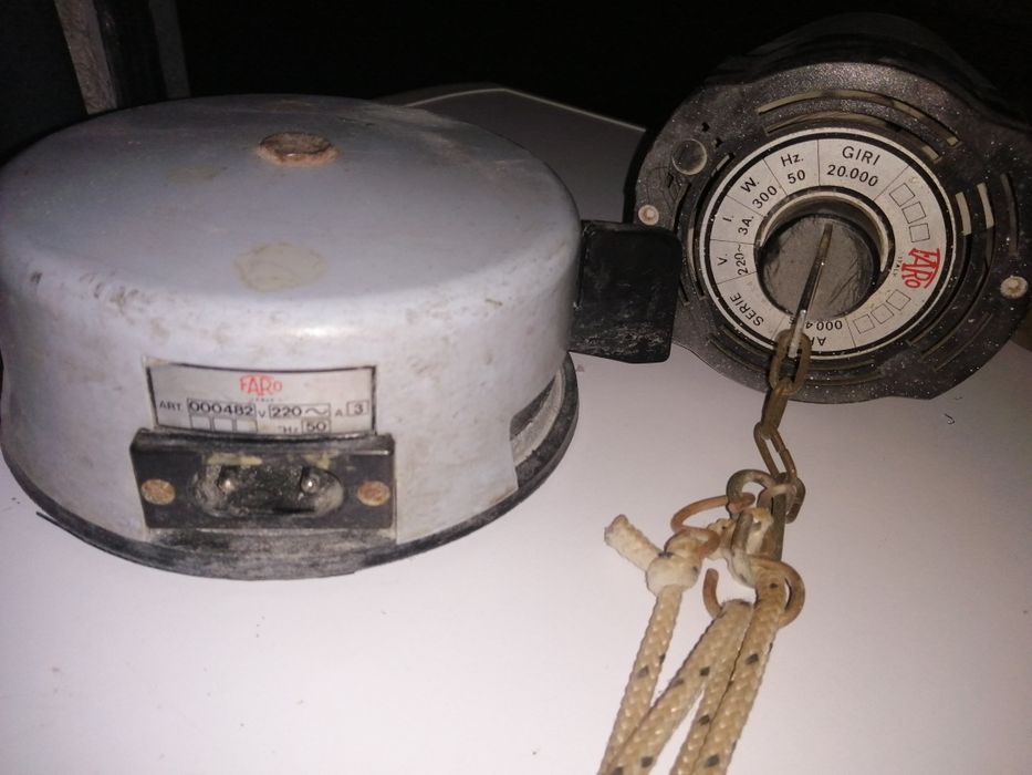 Motor de SUSPENSÃO, Marca FARO, para PRÓTESE DENTÁRIA. Gesso e brocas.