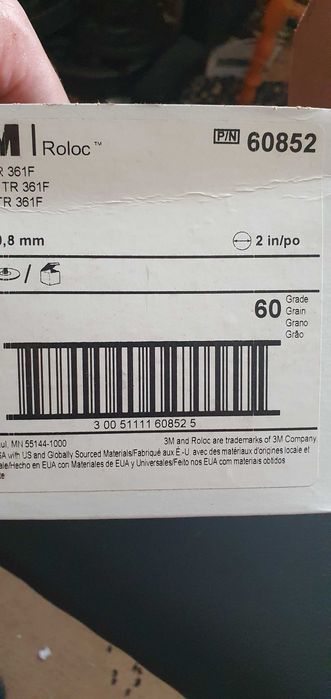 Papier scierny roloc p60 i p80 3M 60852
