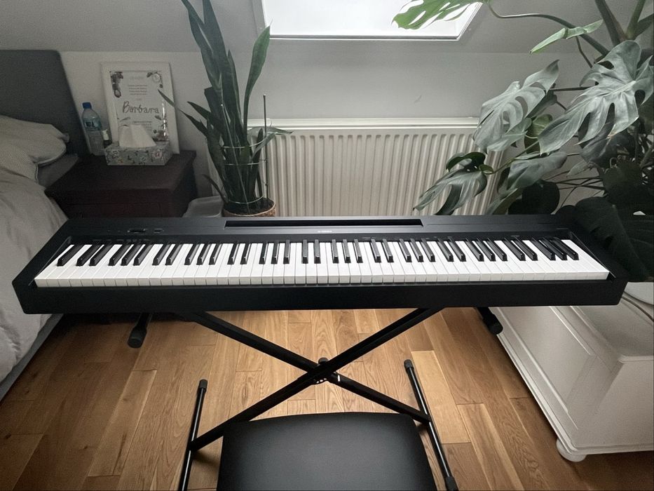 Yamaha P-145BT Bluetooth + stojak + ławka + słuchawki | Gwarancja