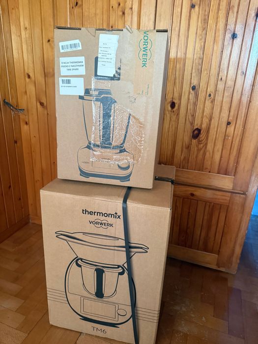 Nowy nierozpakowany Thermomix TM6 + Friend w kolorze szampańskim