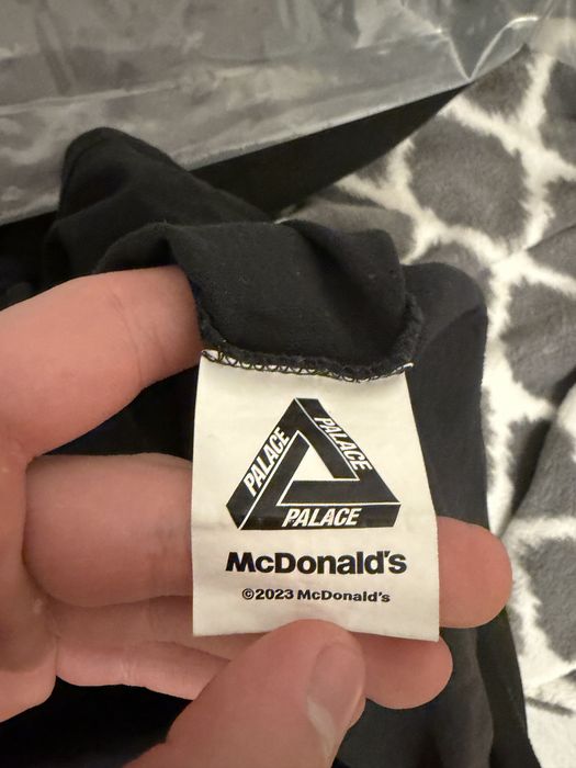 Palace x McDonald's Sign T-shirt Black