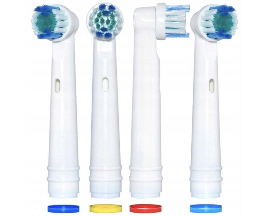 4x Końcówki do Szczoteczki OralB Braun Elektrycznej Dzieci Dorośli