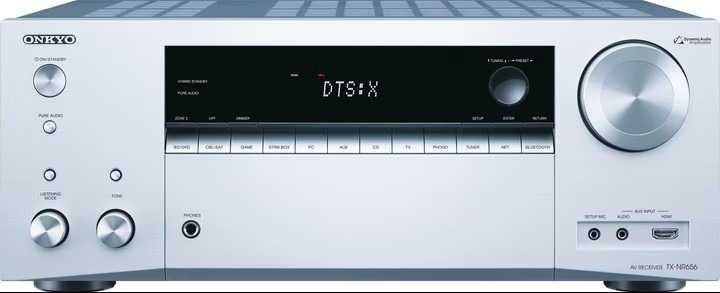 Onkyo TX NR 656 ATMOS e DTS-x - NR656 7.2 canais - 4k, c/o NOVO