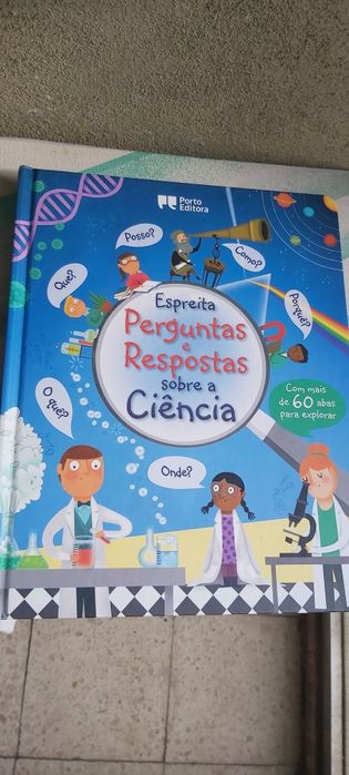 Livro "Espreita Perguntas e Respostas sobre a Ciência" - Porto (Novo)