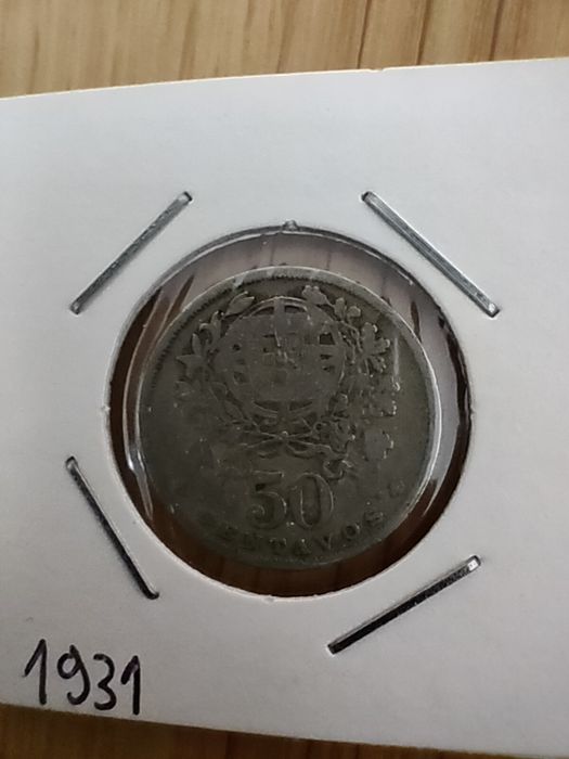 Moeda 50 centavos 1931