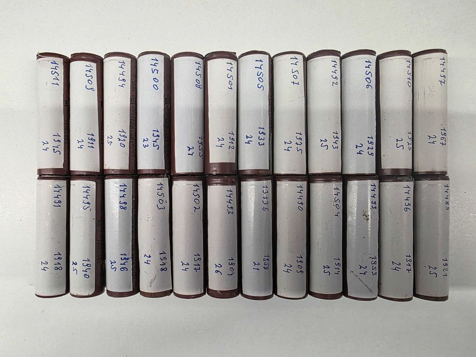 Pakiet 24 szt. testowanych ogniw 18650 CHY 1900 mAh Brzozowe