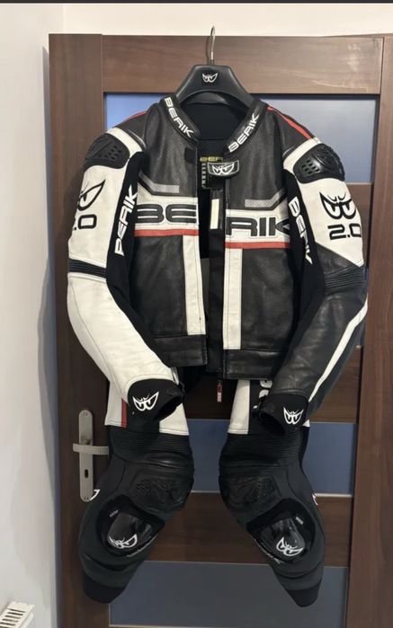 Kombinezon motocyklowy rozmiar 54 Berik 2.0 kurtka spodnie dwuczęściowy jak nowy