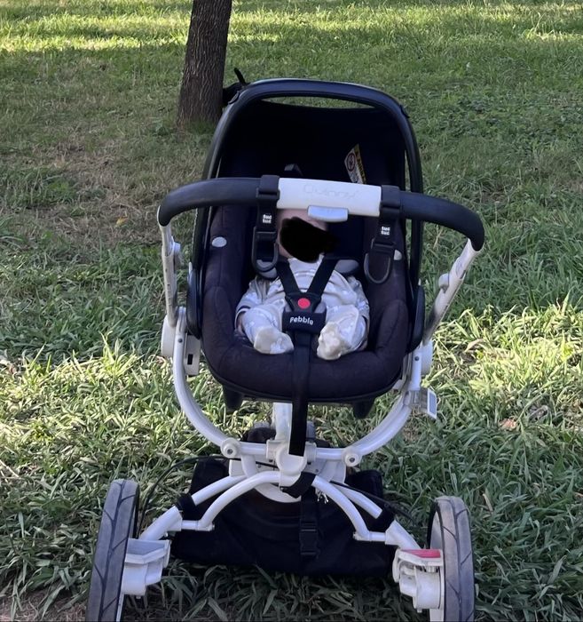 Carrinho, Coque, cadeira e Alcofa Quinny moodd