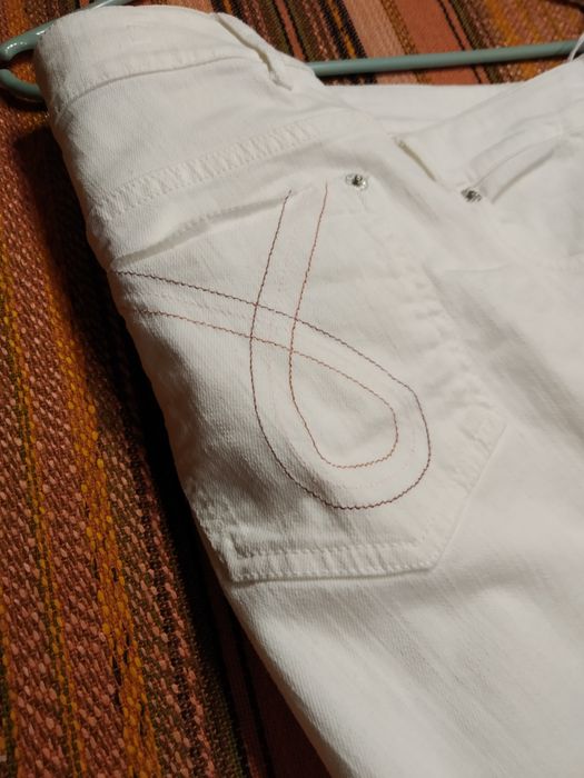 Spodnie rybaczki jeansowe 40