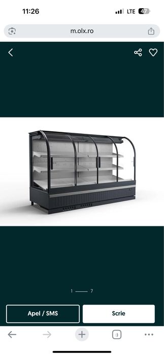 Холодильна вітрина Вітрина холодильна Регал Гірка Витрина холодильная