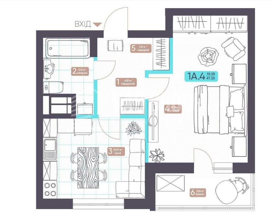 Без % ЖК Теремки 1к, зданий будинок, метро Теремки