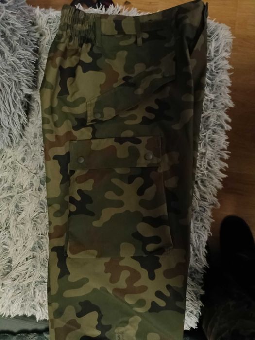 Spodnie militarne 82/178 wodoodporne GORE TEX wojskowe moro wz.128/MON