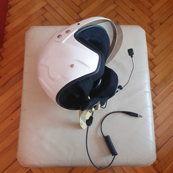 Kask z intercomem wrc motosport