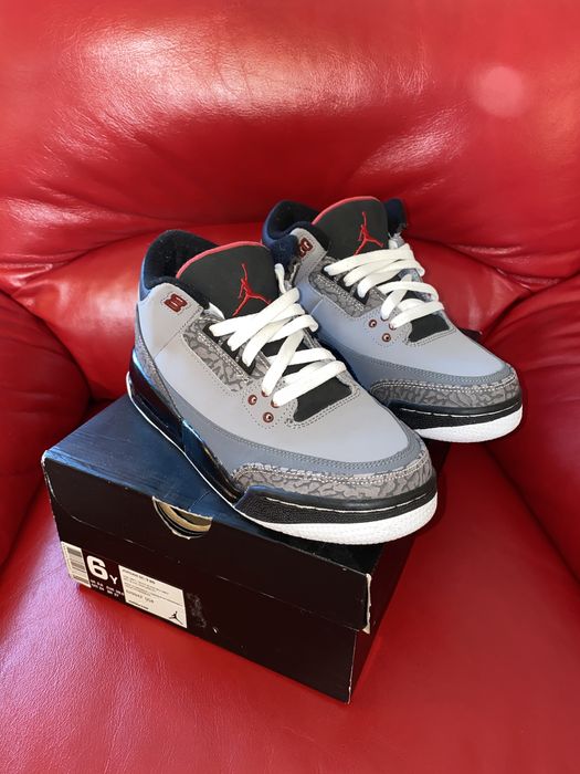 Okazja Oryg buty Nike Air Jordan III 3 Grey Wolf UNIKAT 24cm 37/38