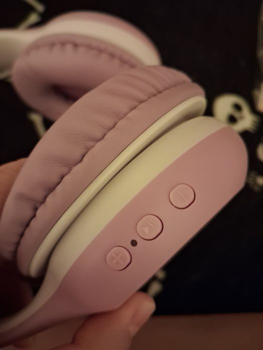 Słuchawki dziecięce Bluetooth earfun Kids | Nowe | Różowe