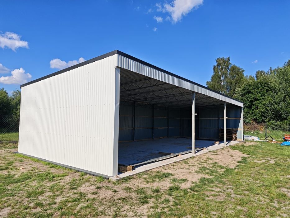 Kratownica dachowa, bindra, podciąg, konstrukcja stalowa, wiata dł 6.3