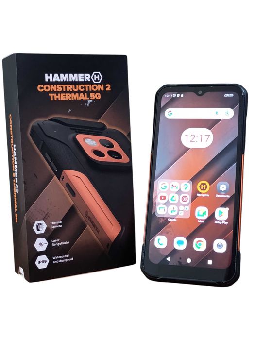 Telefon MyPhoneE Hammer CONSTRUCTION 2 THERMAL 5G 8GB/256GB