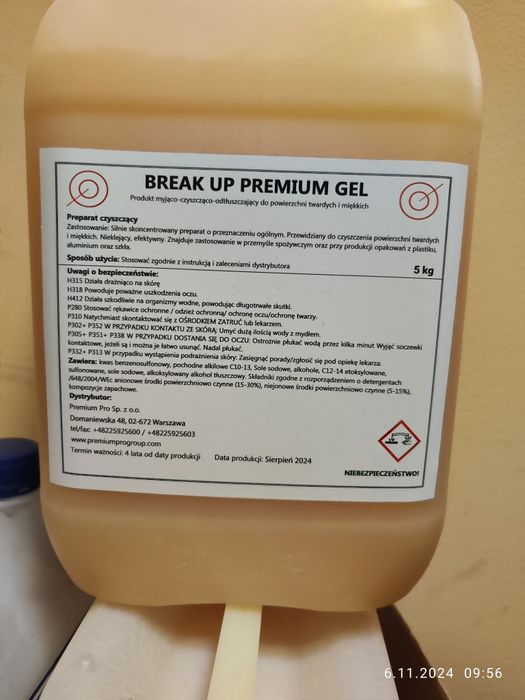 Żel do mycia koncentrat Break Up Premium Pro
