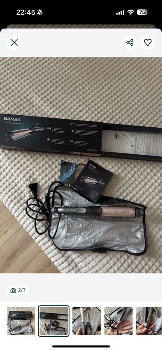 Выпрямитель для волос CECOTEC Bamba RitualCare 1000 Ceramic 2in1