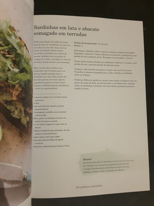 Vegetariano com Peixe / Cozinha de Chefe