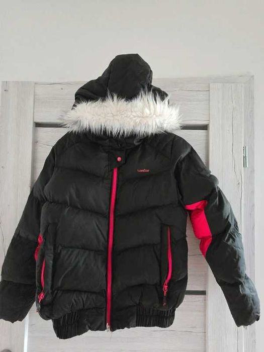 dziewczęca kurtka narciarska Wed'ze Maxiwarm 133/142cm