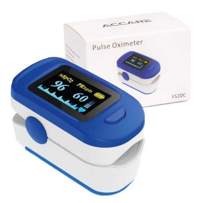 POWYSTAWOWY / Pulsoksymetr FS20C z obracanym ekranem OLED